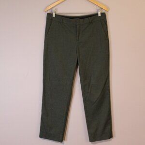 Banana Republic Avery Trousers in Heather Forest Green